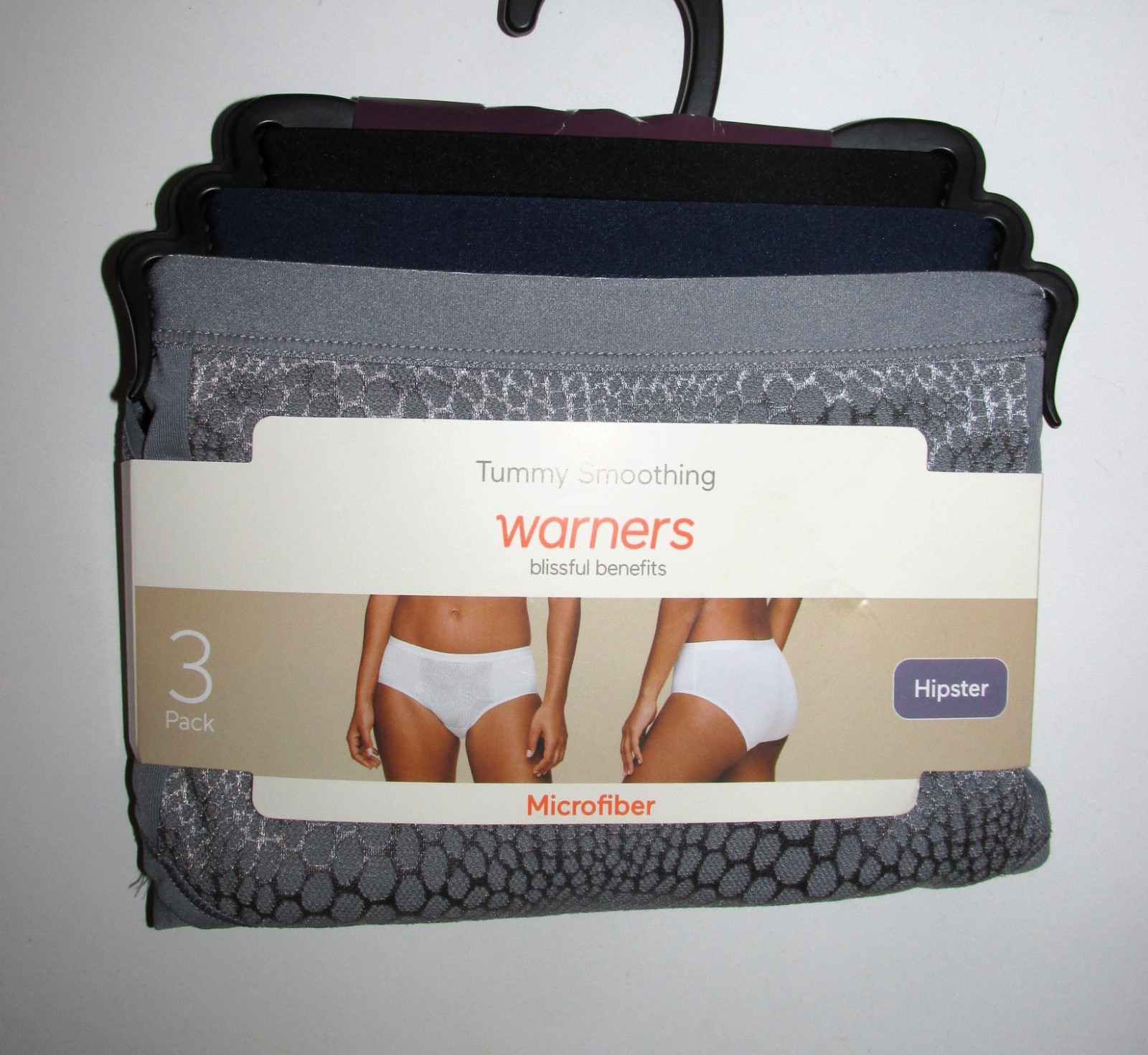Blissful Benefits by Warners Microfiber Hipsters (Size 2XL) BRAND NEW W TAGS