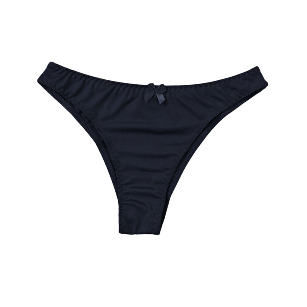 Mid-waist Briefs Sexy Hot Briefs For Home Wear Daily Wear Home Wear Solid Color