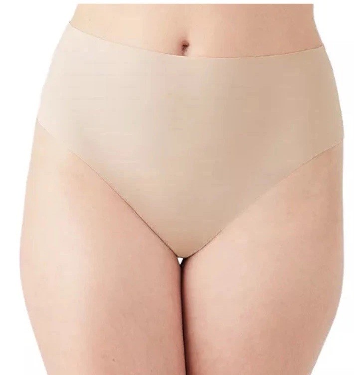b.tempt’d by Wacoal b.bare Hi-Waist Thong Underwear 979267 shape wear