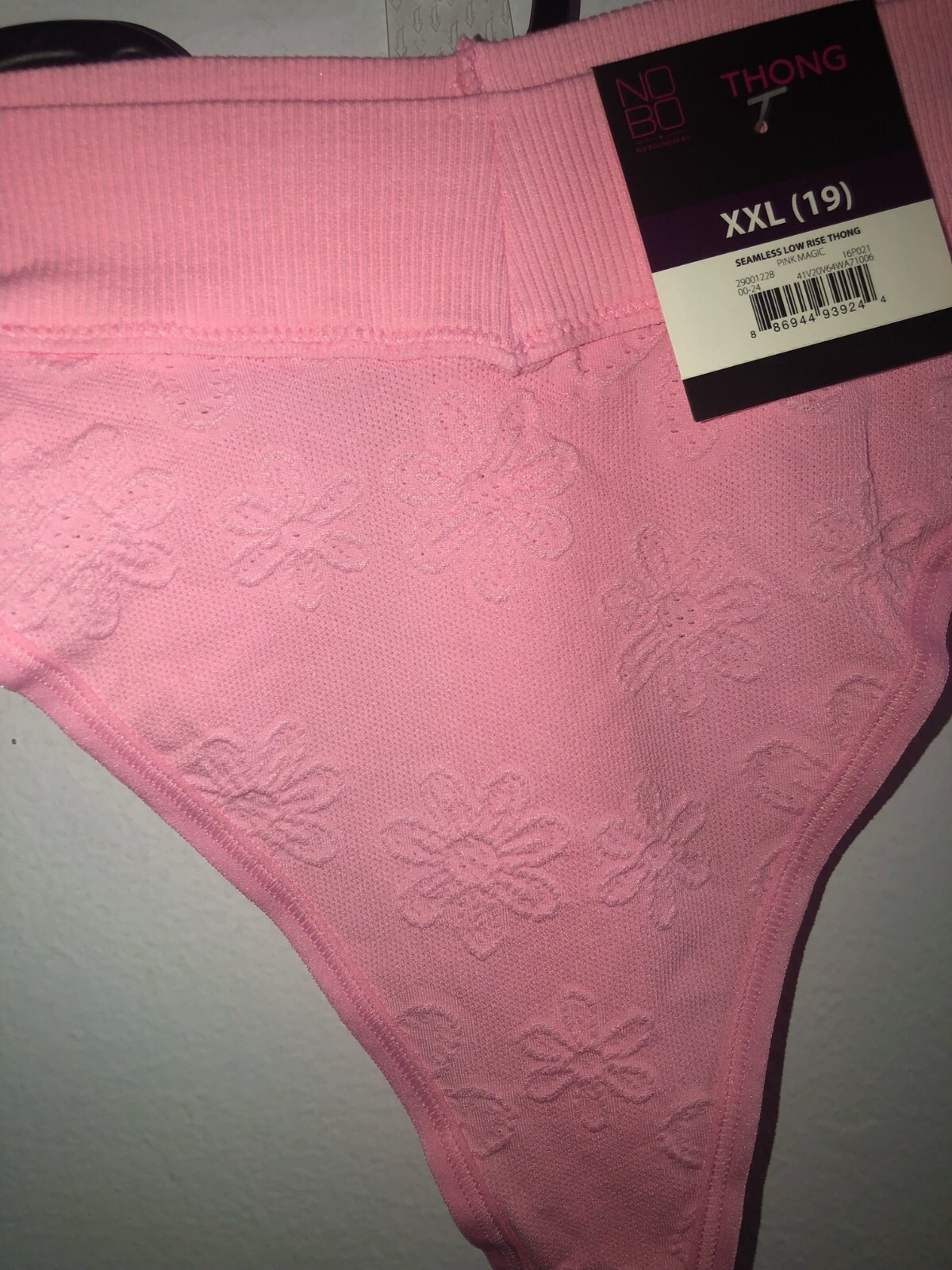 *NWTWomen’s Lot of (3) G-STRING PANTIES sz. 19 XXL NOBO