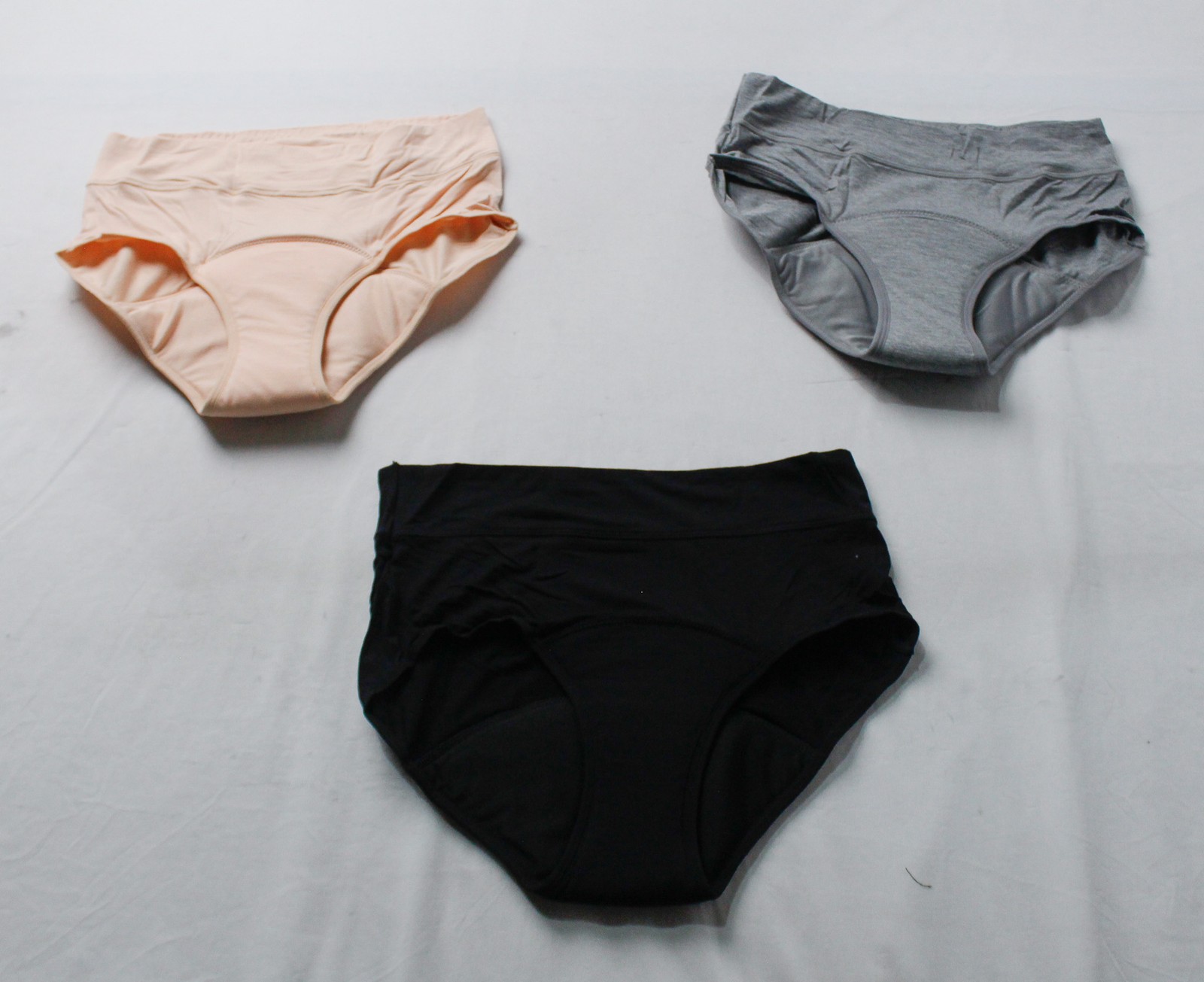 Evella Women’s 3-Pack Bamboo Leakproof Underwear CN6 Multicolor Large NWT
