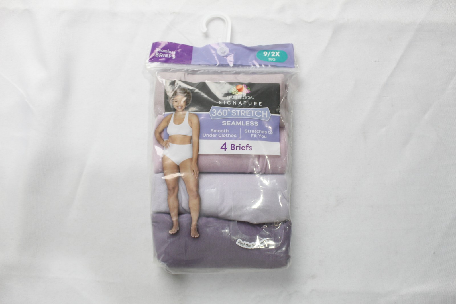 Fruit Of The Loom Women’s 360 Stretch 4 Pack Briefs BM7 Multicolor Size: 9/2X
