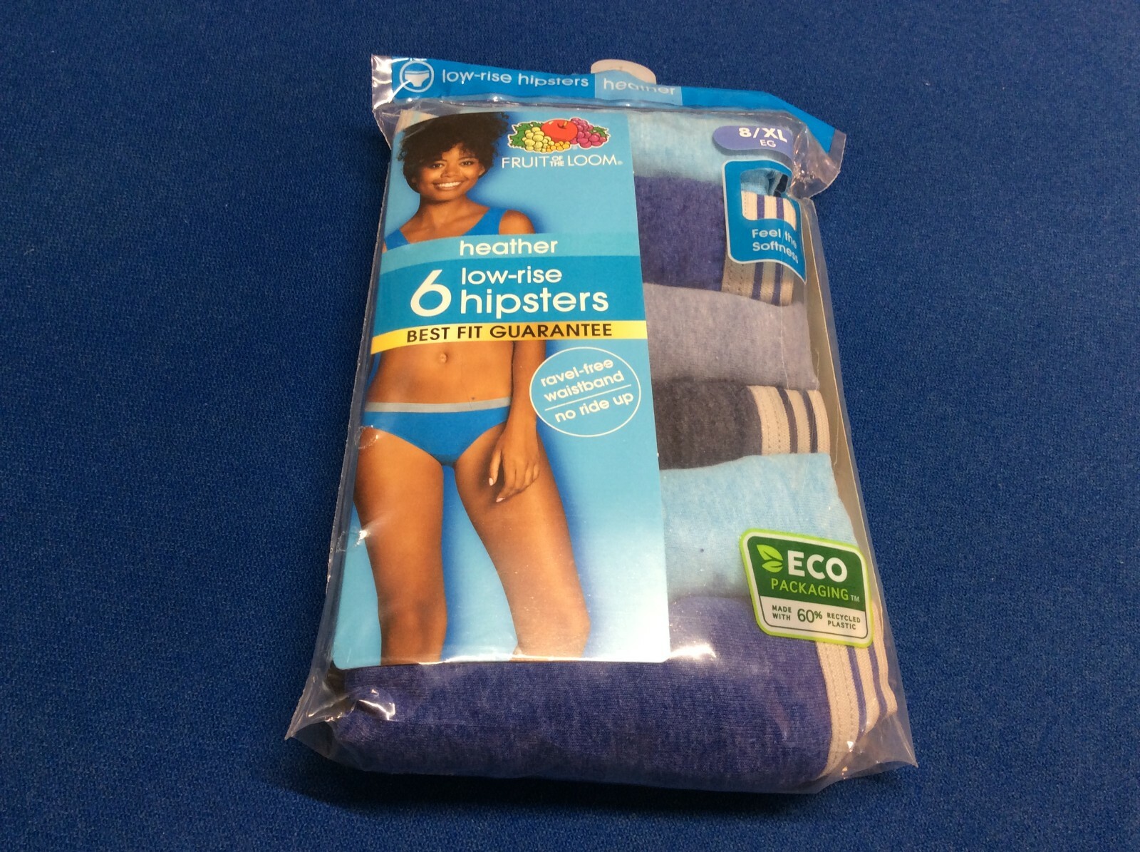 Women’s underwear: Fruit of the Loom low rise hipsters, in various colors, 6 pk