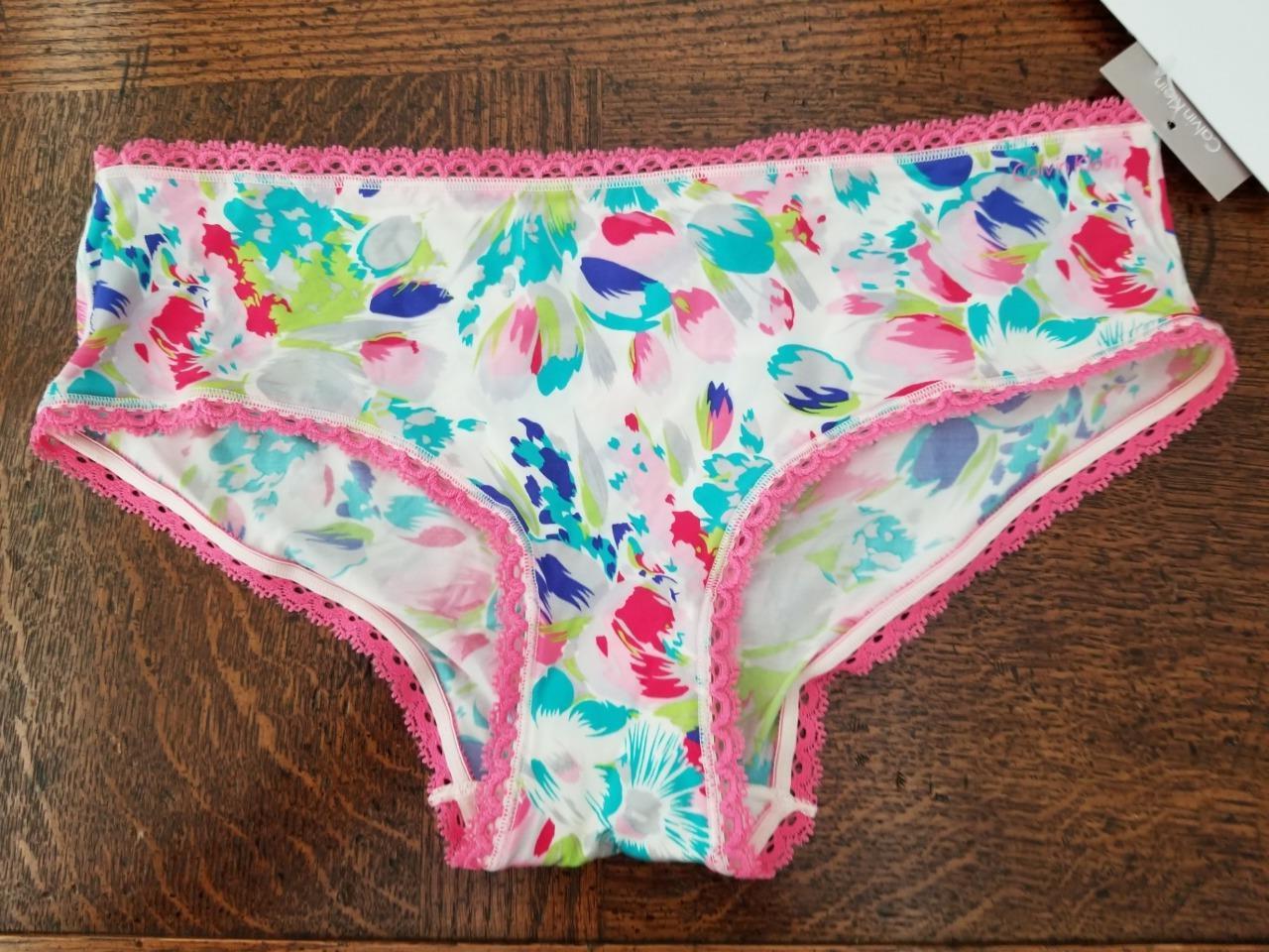 NWT CALVIN KLEIN HIPSTER PANTIES NYLON/LYCRA MICROFIBER SEDUCTIVE F2912 ARP S