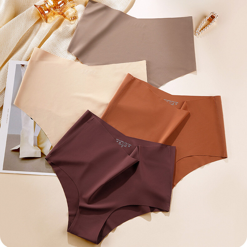 3 Pack Lot Plus Size Womens Sexy Panties Brief High Waist Underwear Lingeries