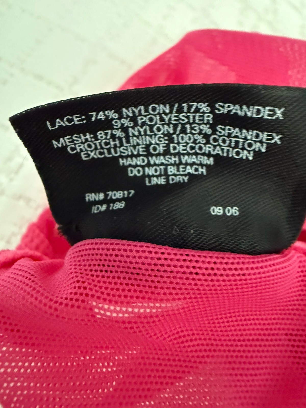 victoria secret Lace panties Vintage Sexy Little Things Size Small