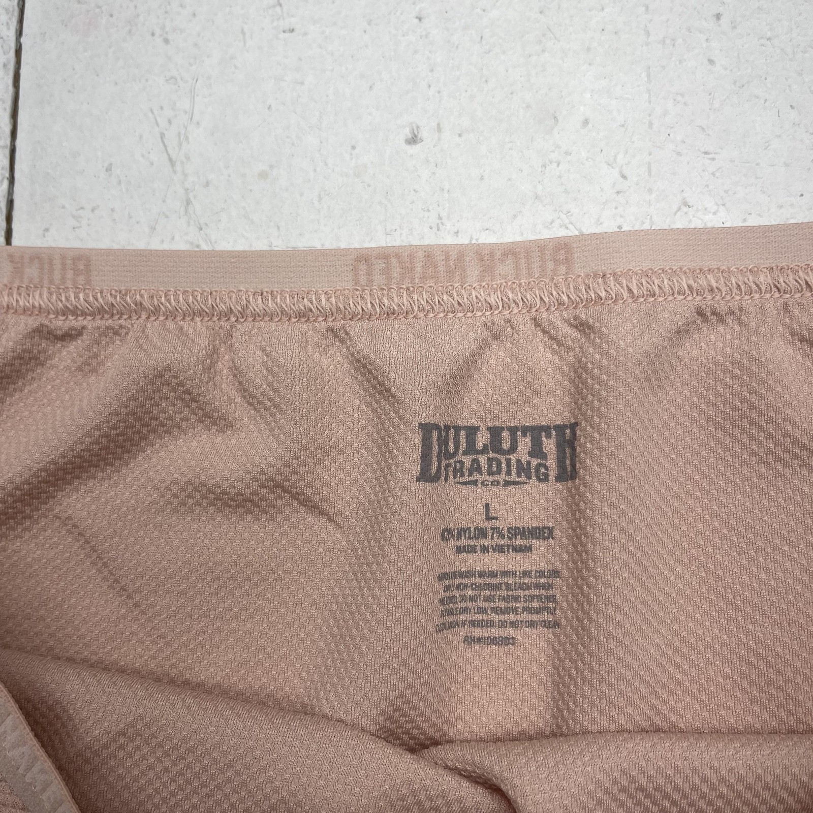 Duluth Trading Buck Naked Underwear Womens Large Nude Briefs Panties