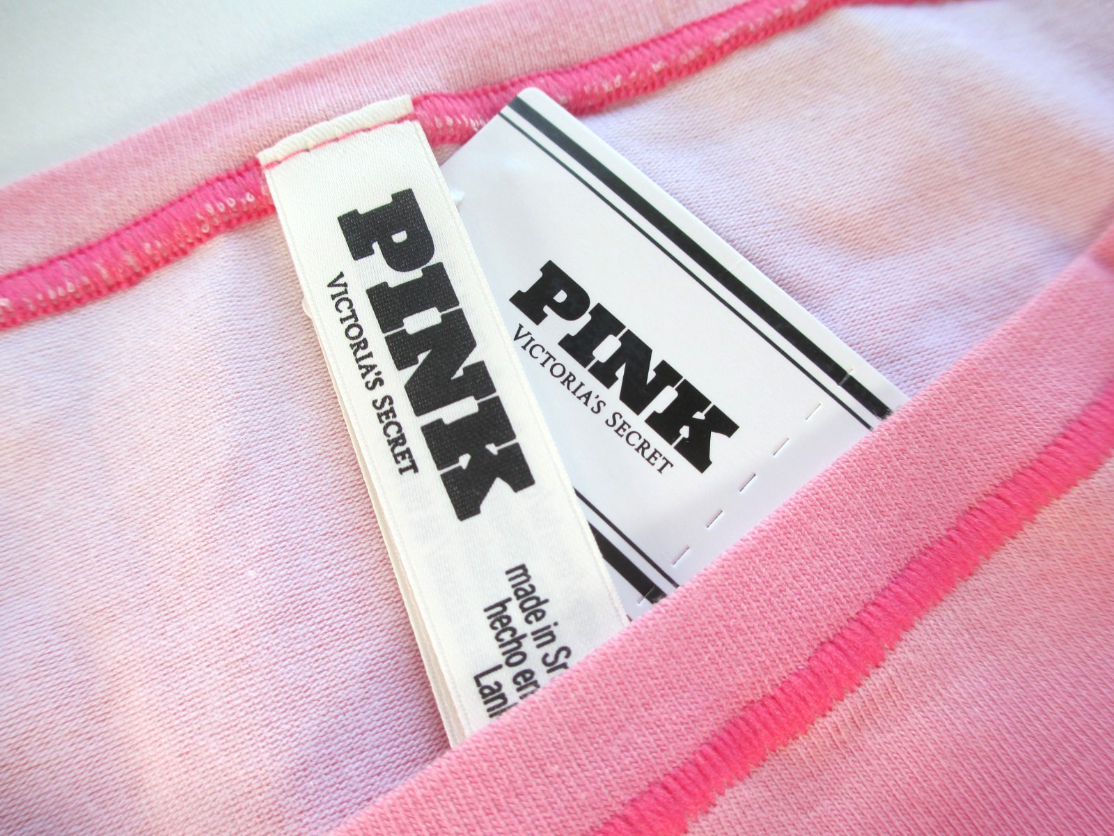 VICTORIA’S SECRET PINK High Leg Cheeky Panty S M L XL Pink NWT Ombre VS