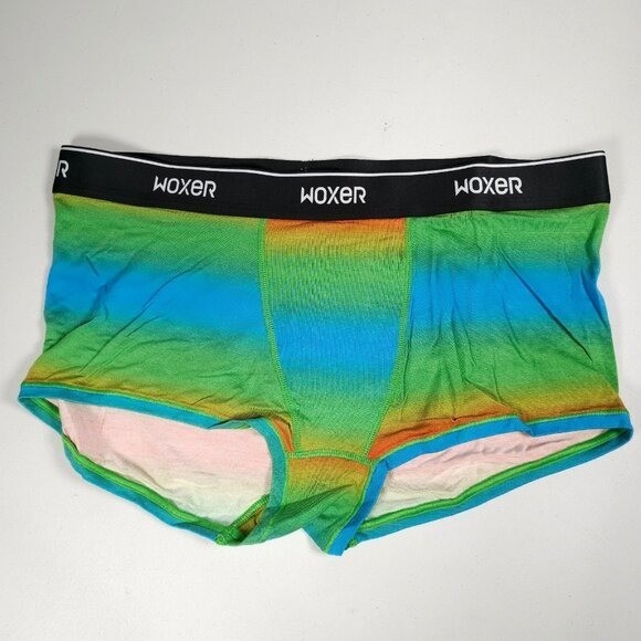 WOXER – Lot of 6 – Women’s “BOLD” Shortie Mid Rise Modal Size LARGE