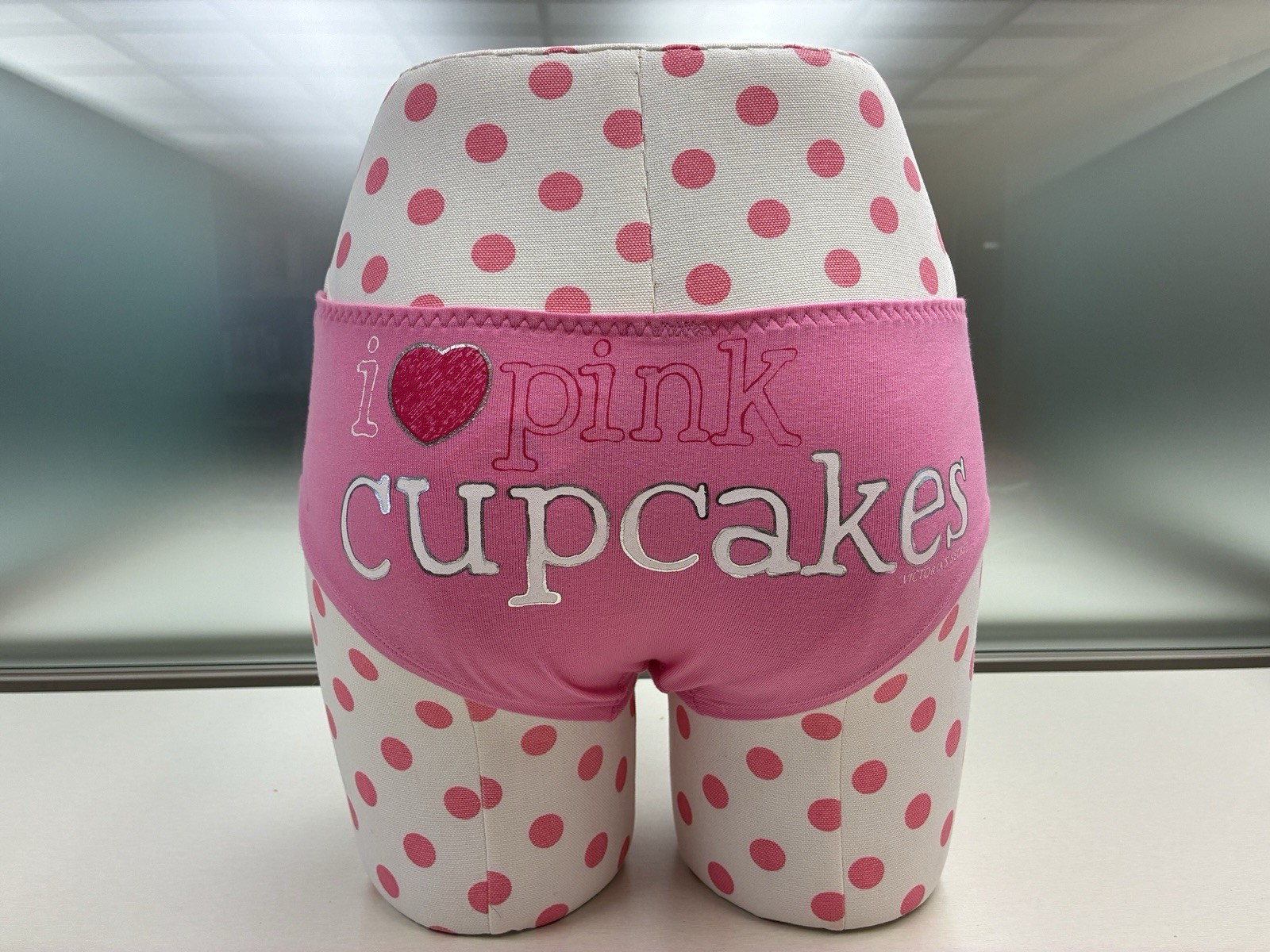 Victoria’s Secret Vintage PINK Cupcakes Hipster Panty y2k Small S NWT READ rare