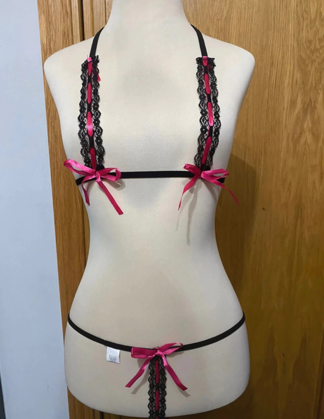 ☆USA☆ Sexy Women Lace Thong G-string Panties Lingerie Underwear Crotchles T-back