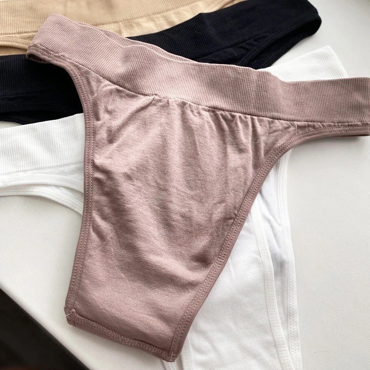 6 Pack Lot Sexy Ladies Womens Panties Briefs High Leg Bikini Underwear Lingeries