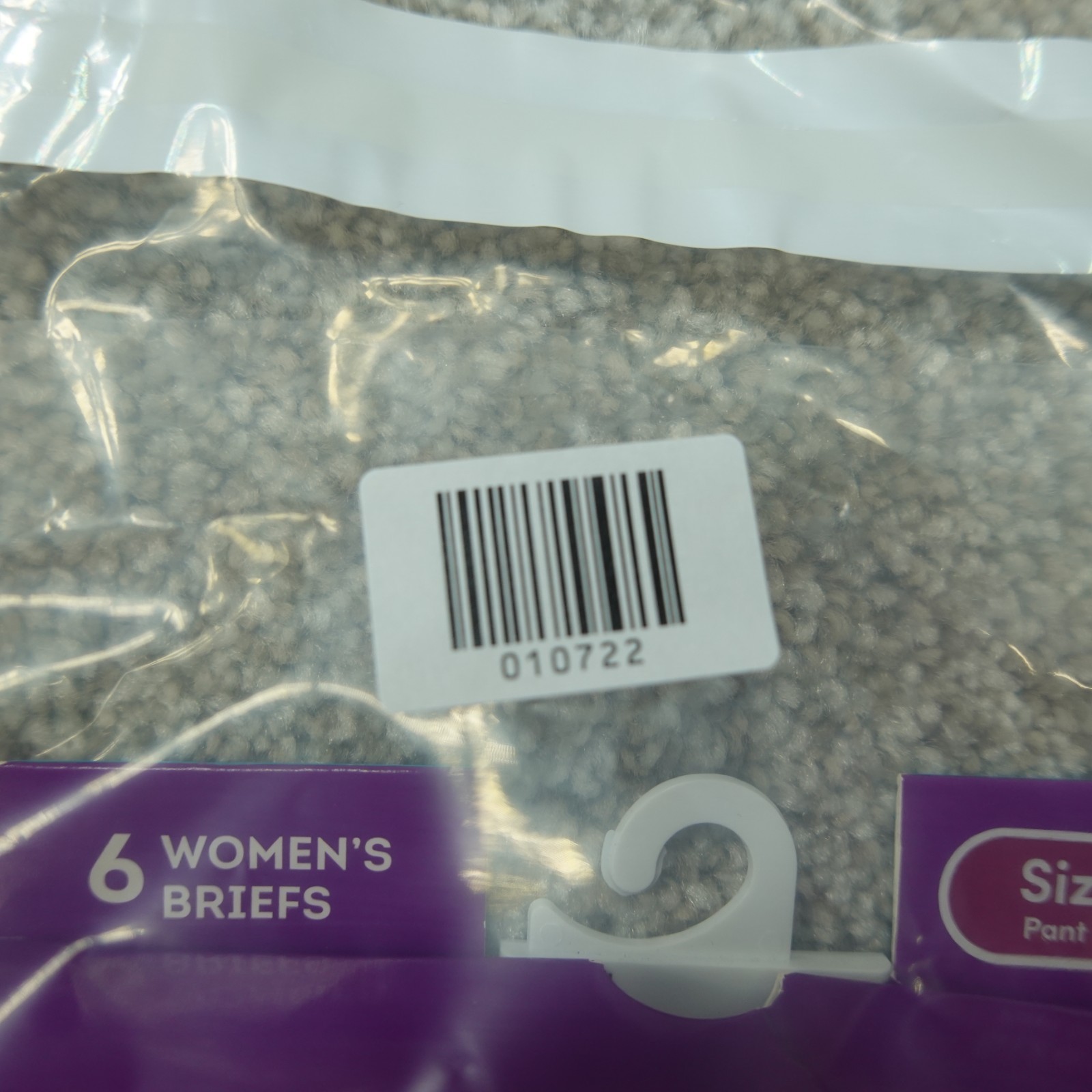 Fruit Of The Loom Underwear Womens 7 Large Briefs Breathable 6 Pairs