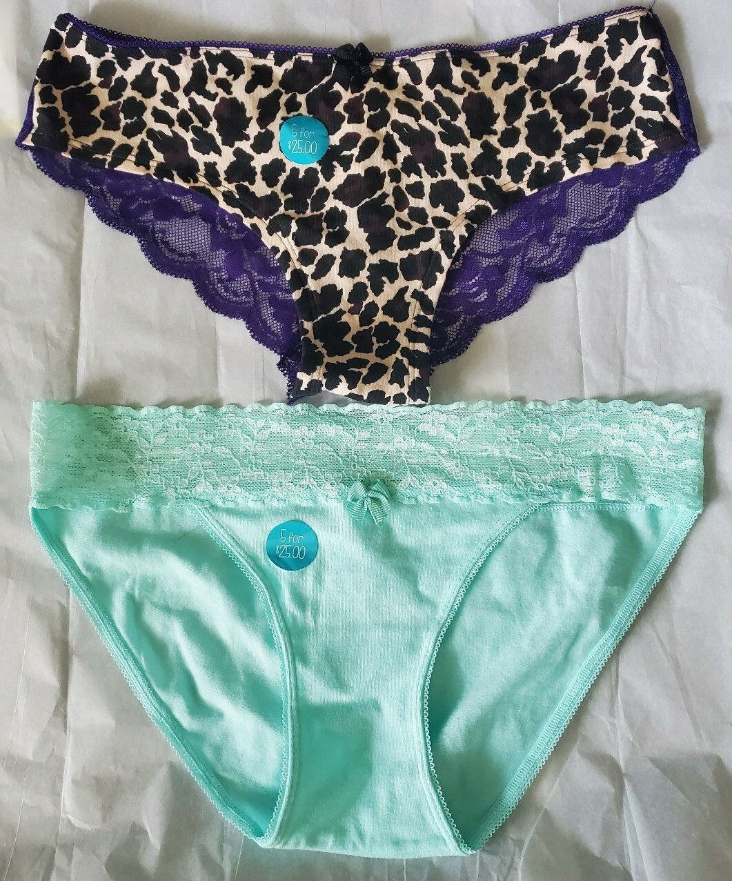 BP Under Cover Hipster 97%Cotton Women Panty size M 6 Pairs