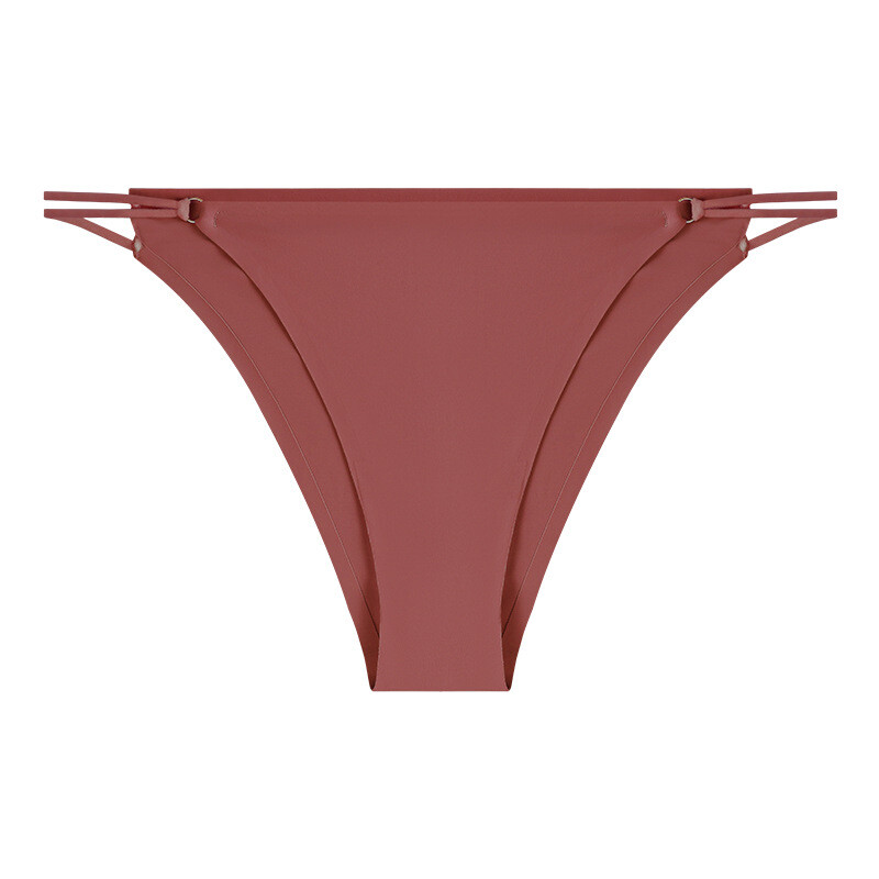 Women Sexy Bikini Breathable Panties Underwear Low waist Seamless Solid Color