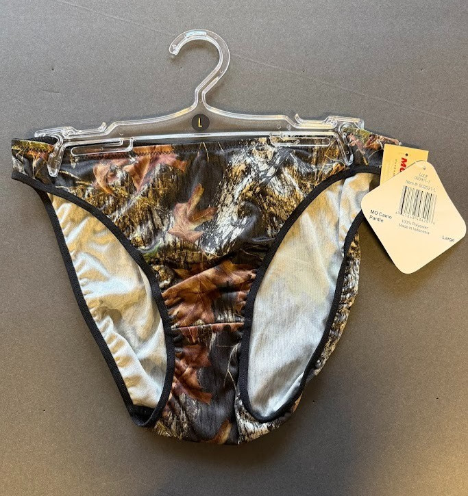 Wilderness Dreams Camo Panties, Camouflage Lingerie