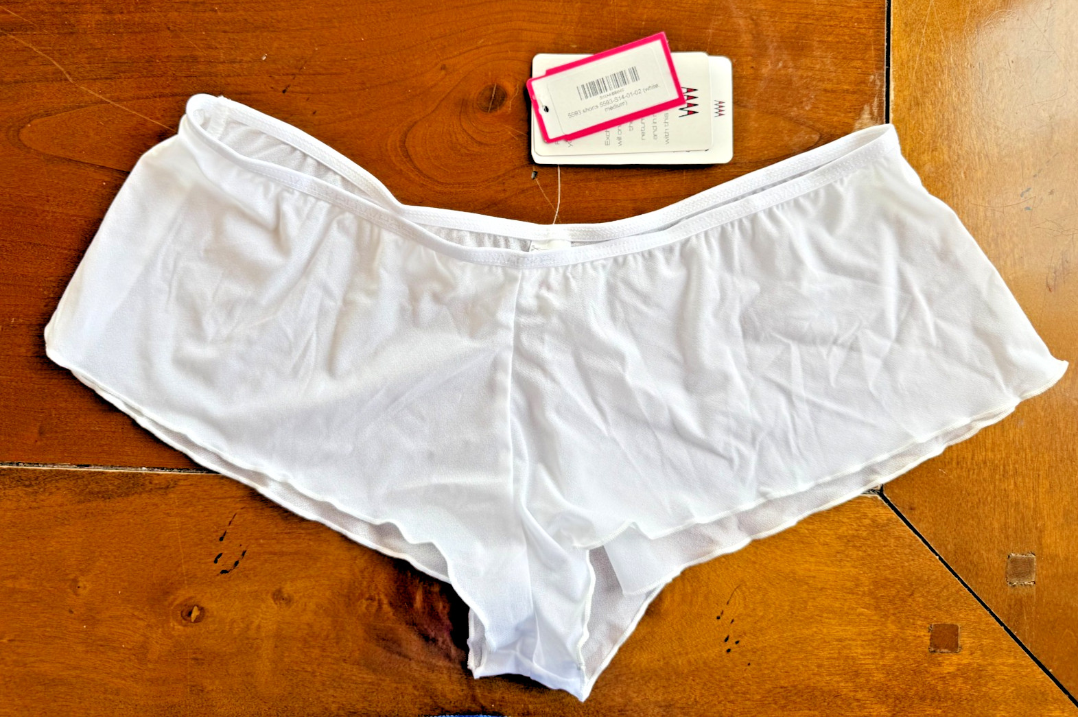 Wicked Weasel 5593 shorts Medium White NWT