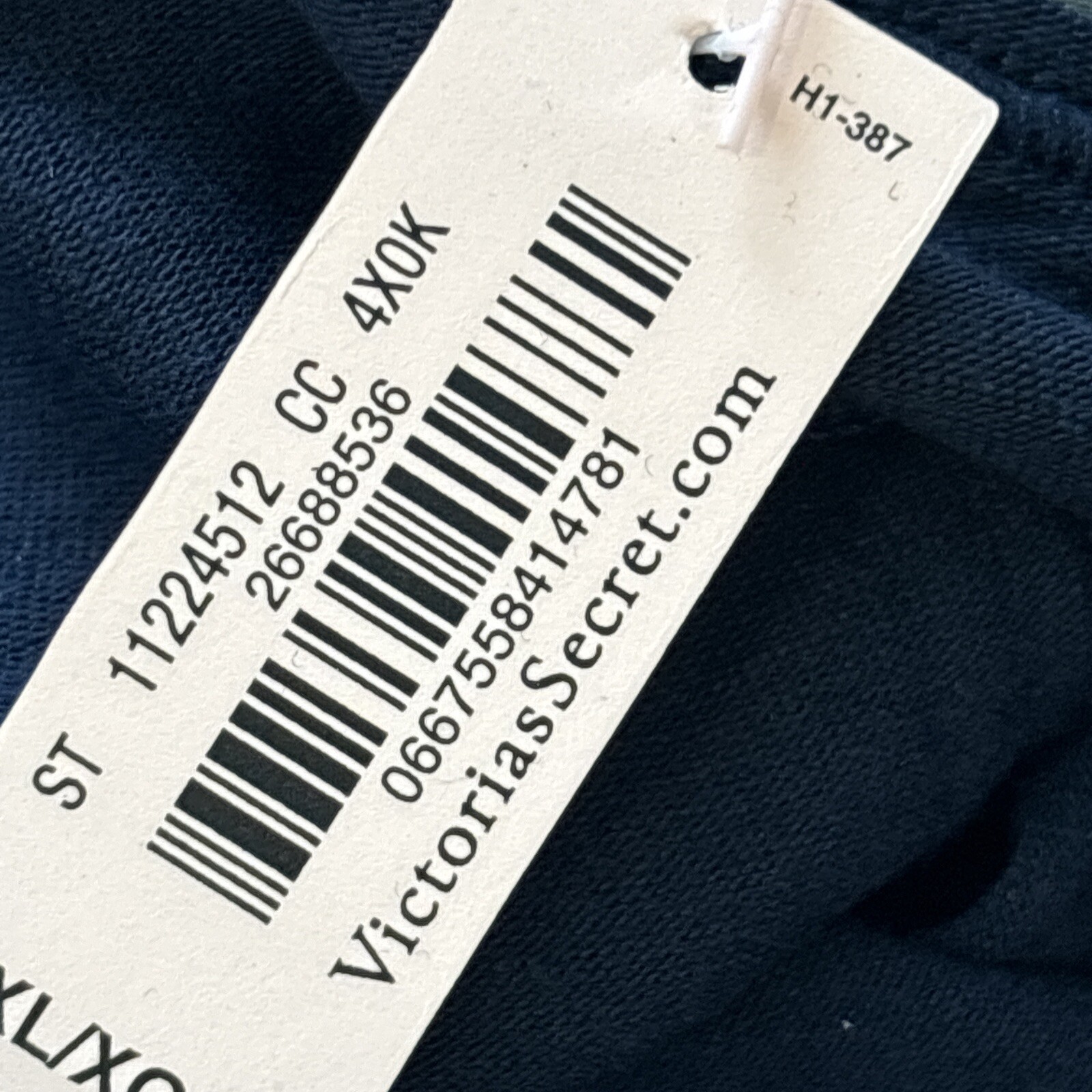 Victoria’s Secret Shortie Panties Dark Blue Size XL
