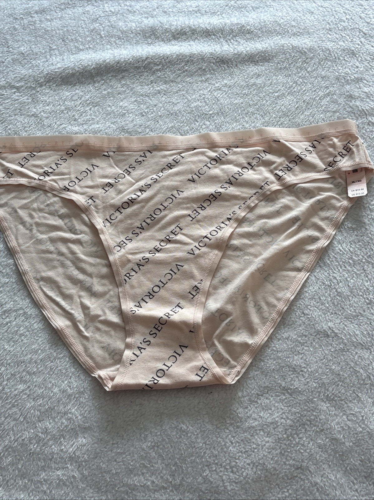 Victoria Secret Bikini/Hip Hugger Panties XL Lot Of 4 Item #1204