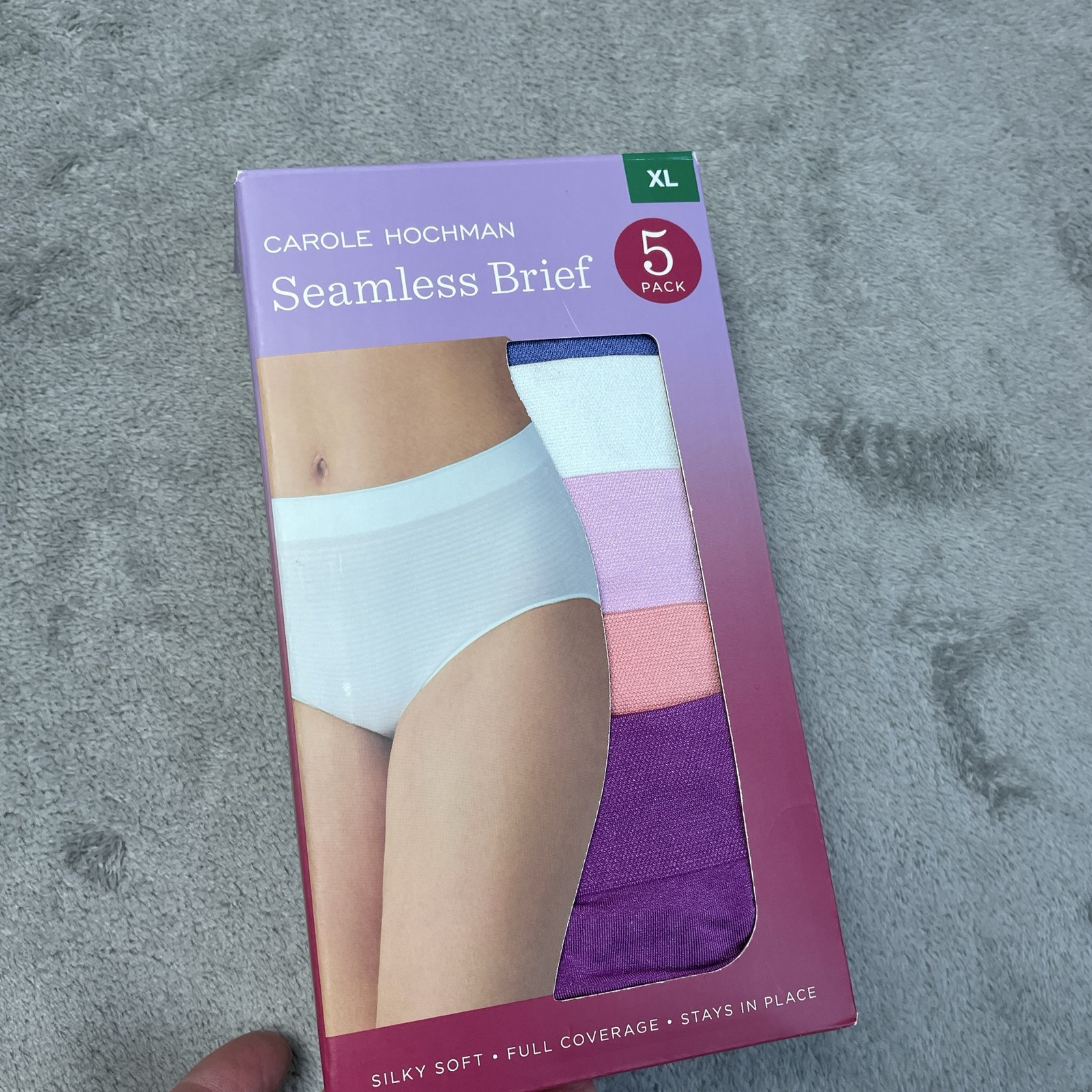 Carole Hochman Women’s XL Brief Panties Multicolor NWT e1261