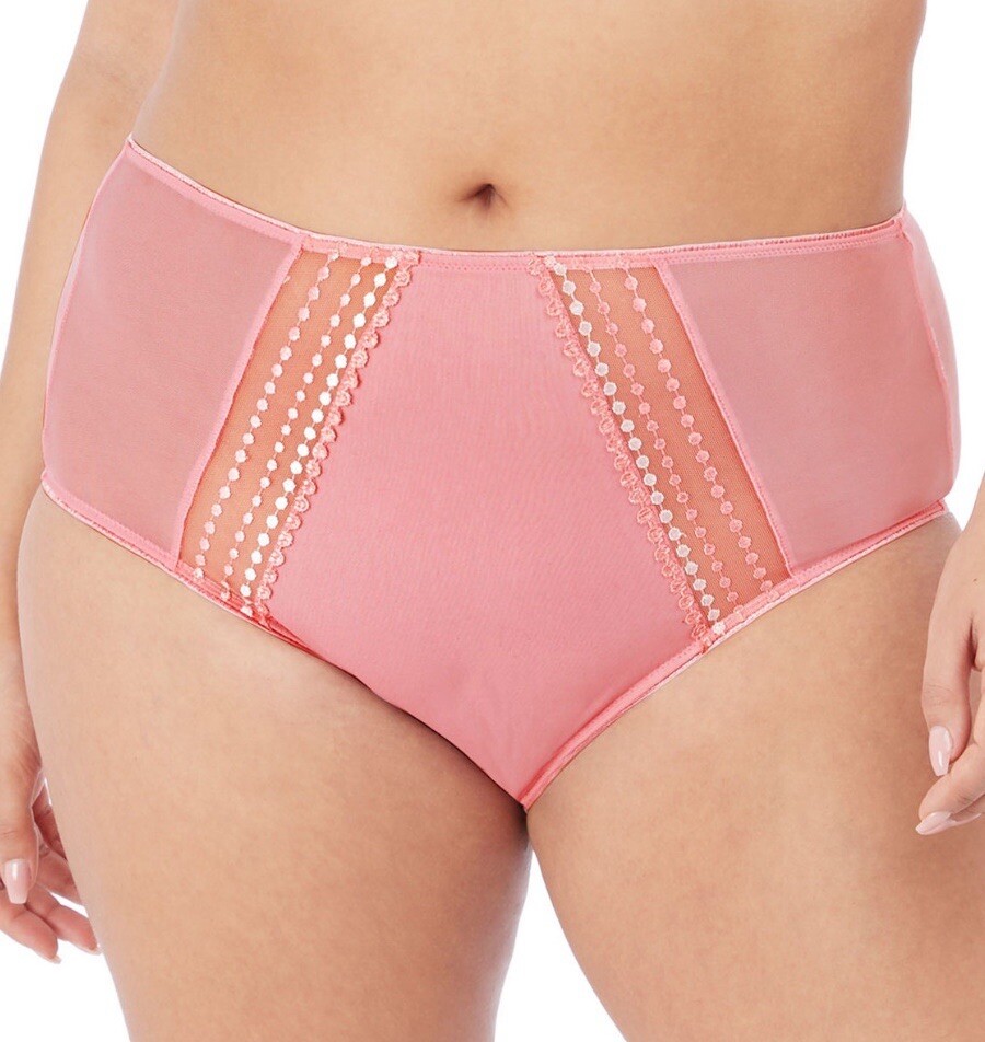 Elomi Matilda Rose Pink Embroidered Full Brief