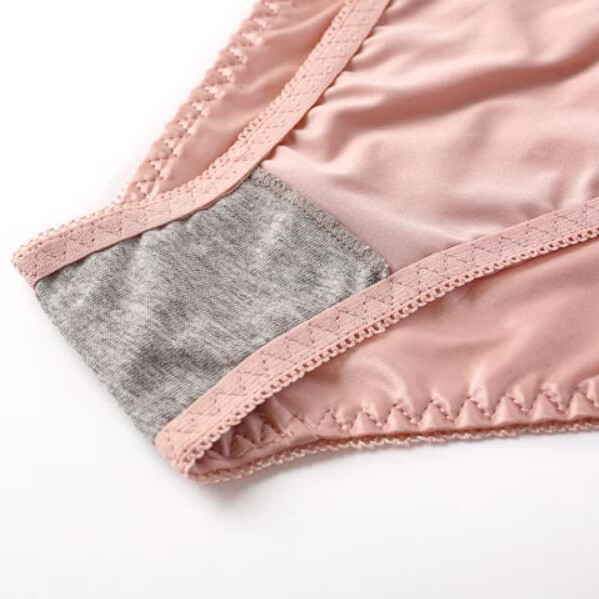 4 Pcs Lot Womens Sexy Panties Satin Brief Low Waist Thong French Lace Underwear