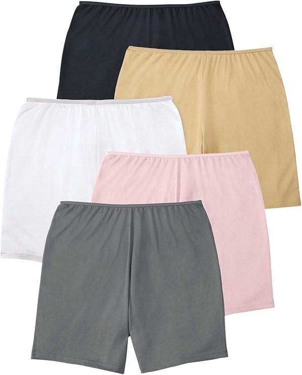 NWOT Assorted Comfort Choice 5 Pair Pack Cotton Boxer Shorts Size 7