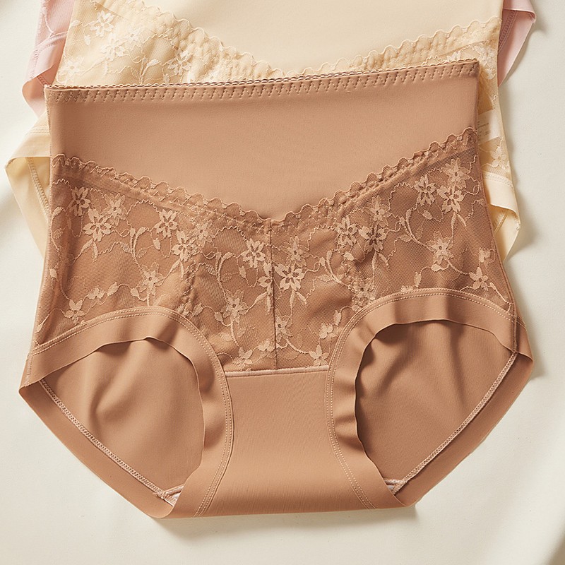 4 Pack Lot Sexy Womens Tummy Control Panties Underwear Lingeries Full Coverage