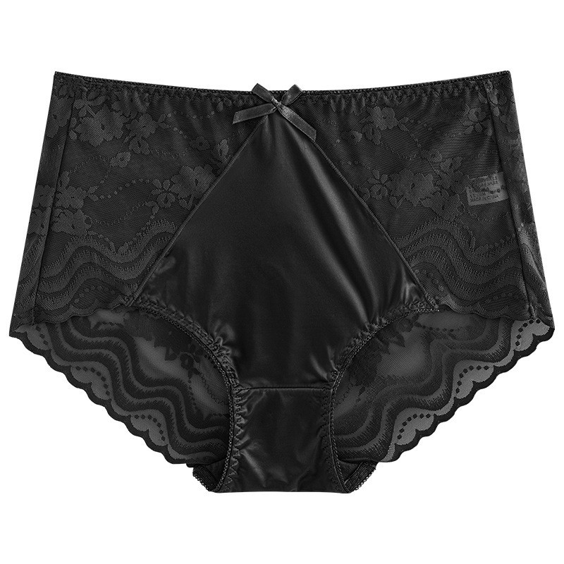 3 Pack High Waisted Lace Panties Tummy Control Sexy Underwear Shapewear Briefs