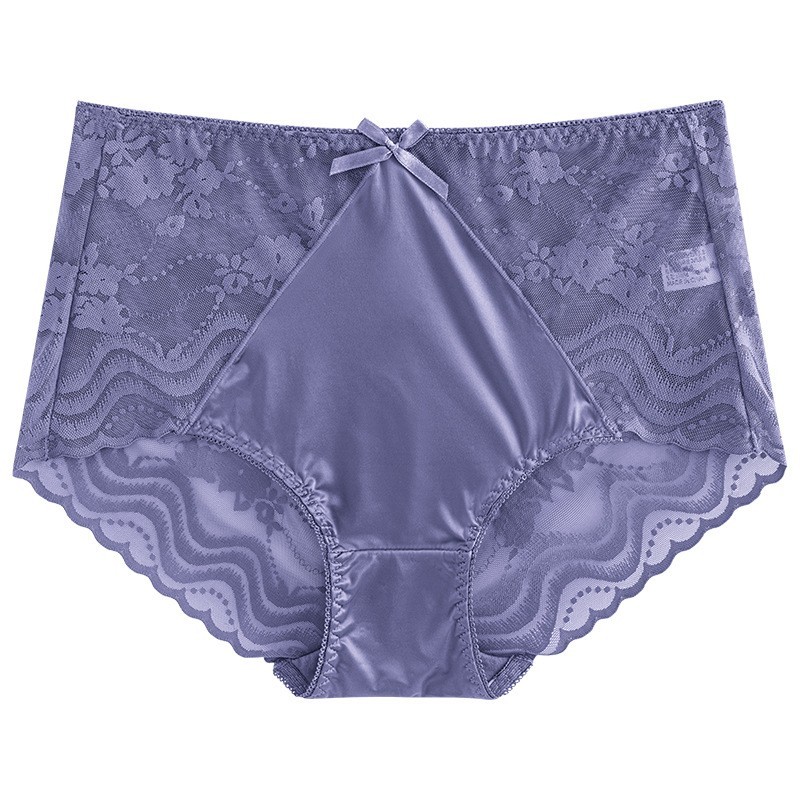 3 Pack High Waisted Lace Panties Tummy Control Sexy Underwear Shapewear Briefs