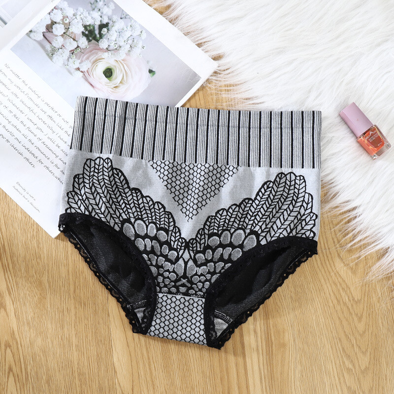 3/4/7Pcs/lot Women Sexy Lace Briefs Temptation high-waist Panties Thong Knickers