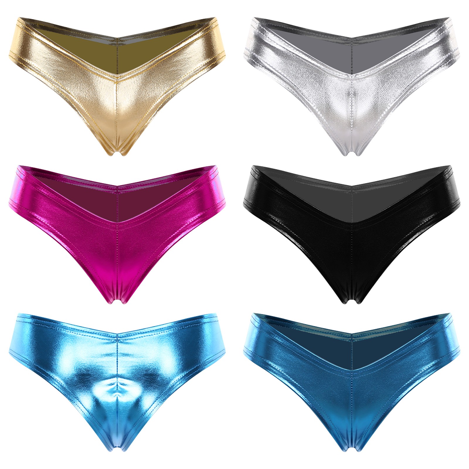 Women Panties Cheeky Panties Low Waist Mini Swimwear Bikini Briefs Hipster Panty