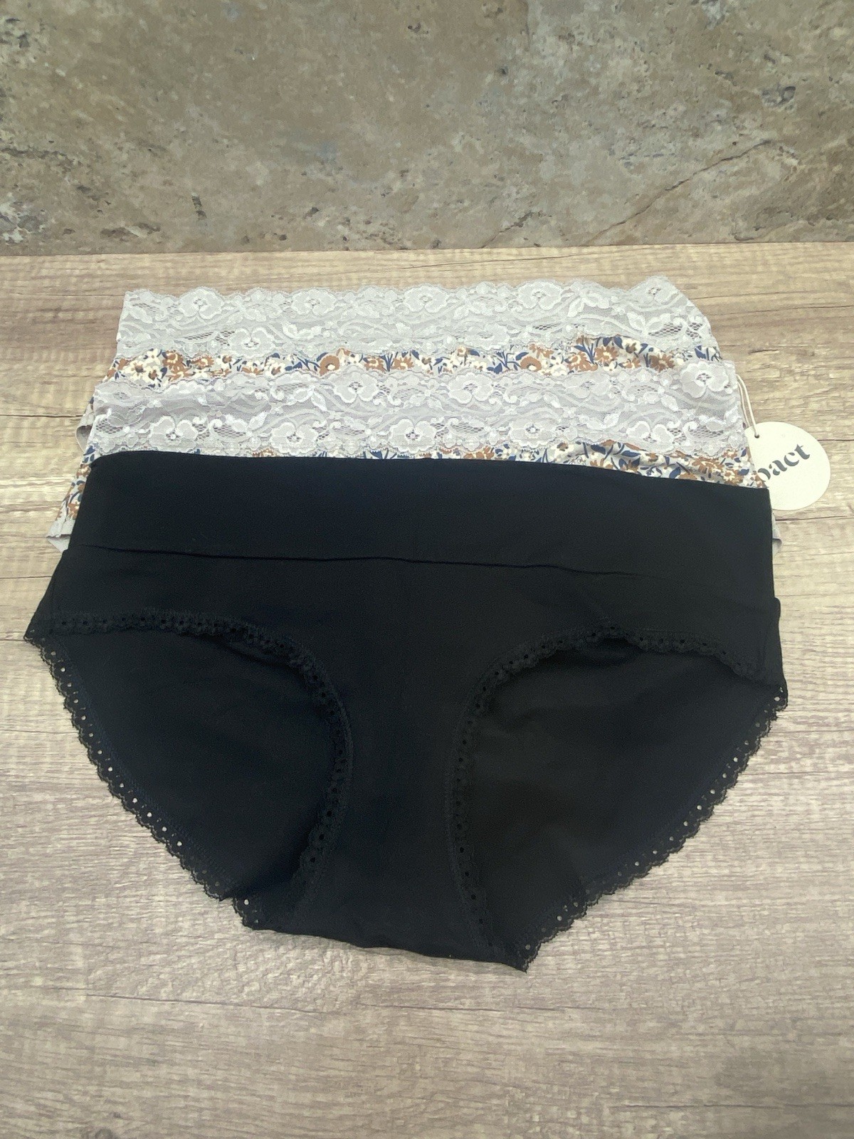 Pact Organic Cotton Bikini Panties 3 Pack Women’s Size XL