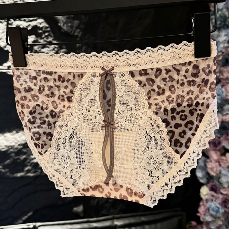 5 Pack Sexy Womens Lace Sheer Panties Underwear See Through Sissy Lingerie Brief