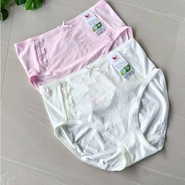 Wacoal Women Panties Knickers Panty Pant High Waist Clothing Intimate Lace Bow L