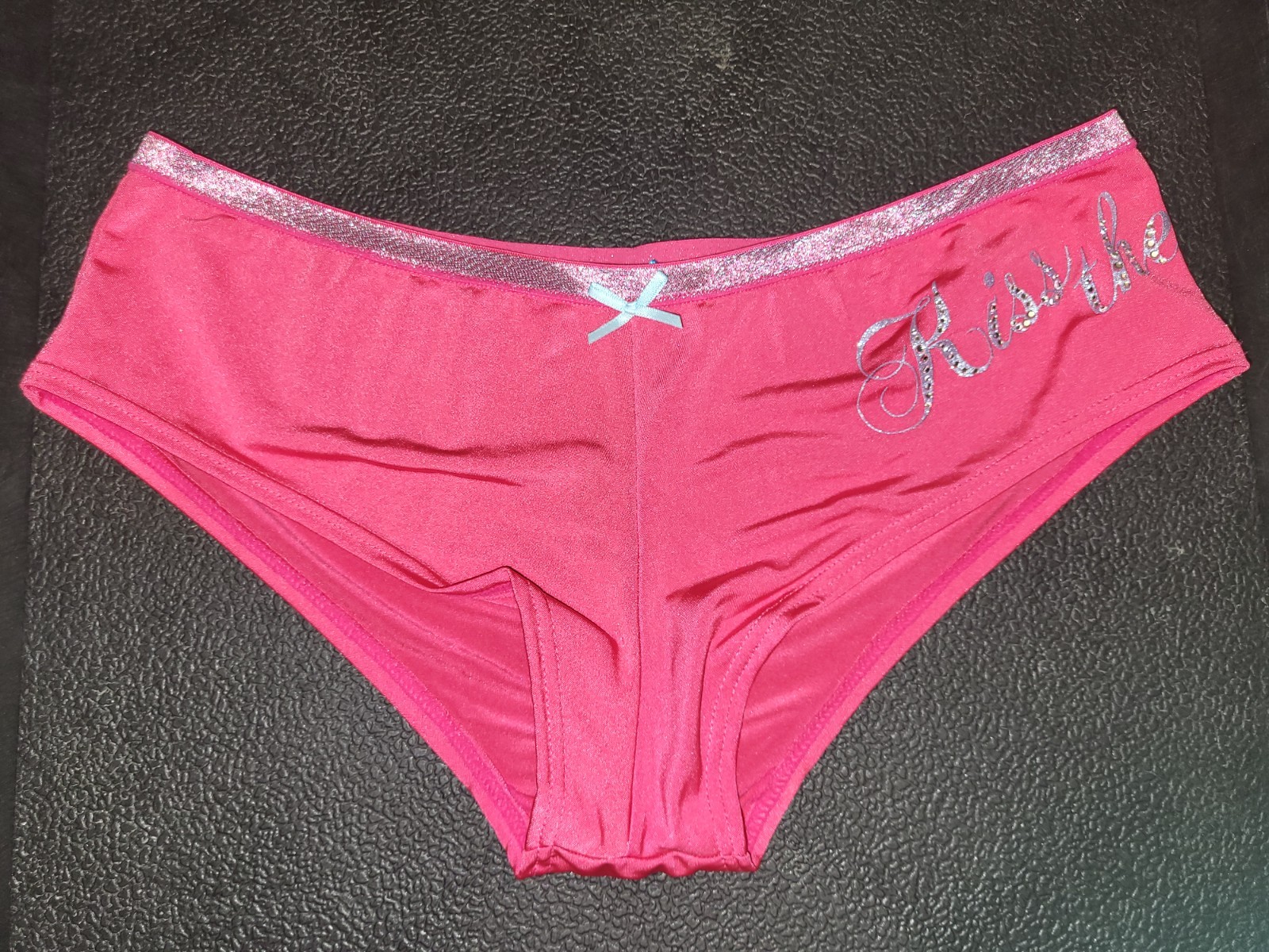 Victorias Secret Sexy Little Things Kiss the Bride Panties Pink Size LG