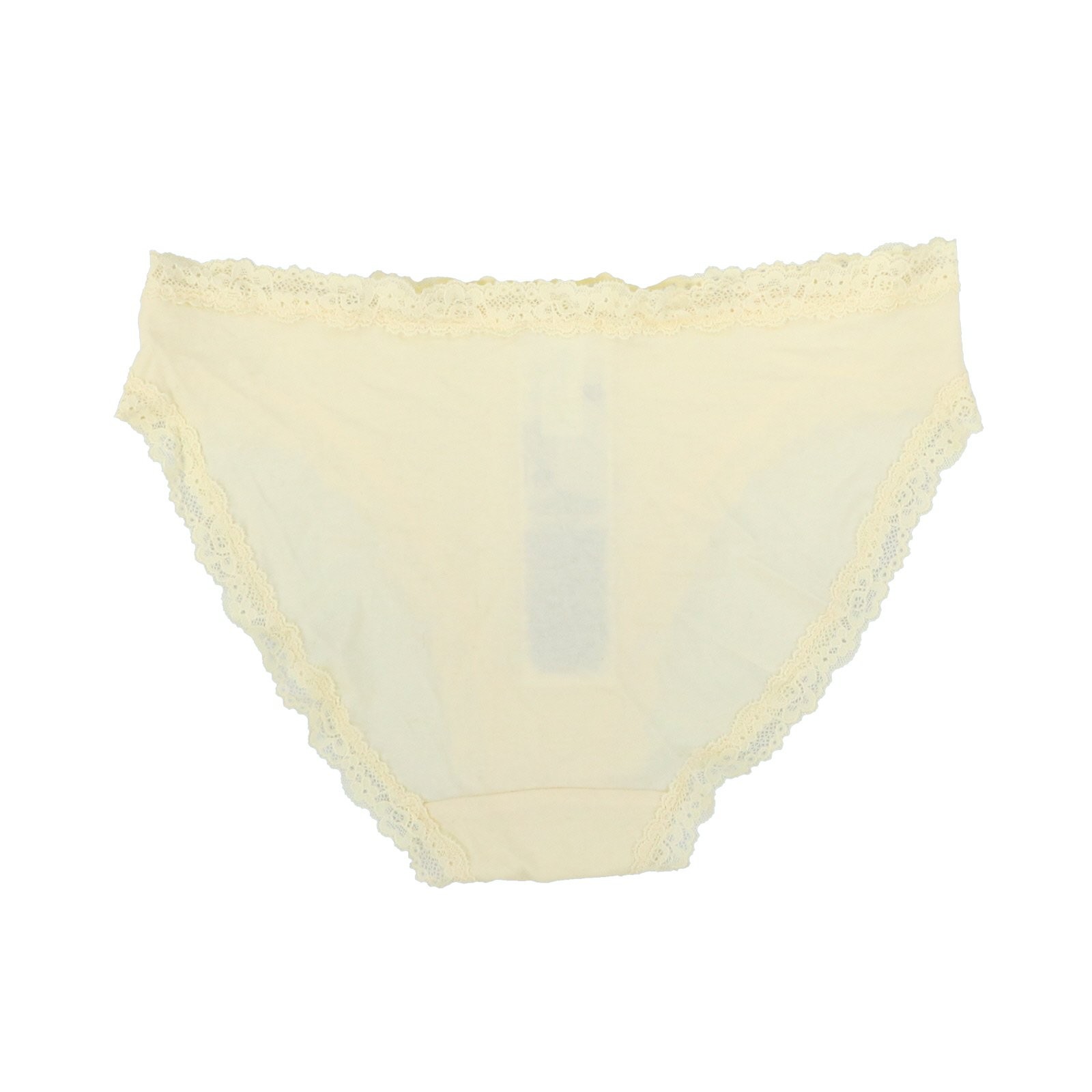Lauren Ralph Lauren Women�s Lemon Chiffon Lace Bikini Underwear � Cotton Jersey