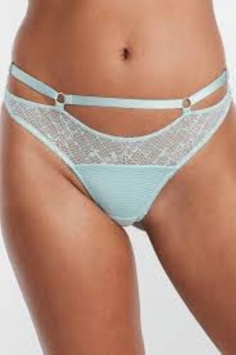 New Dita Von Tesse Madame X G String Medium Powder Blue MSRP $55