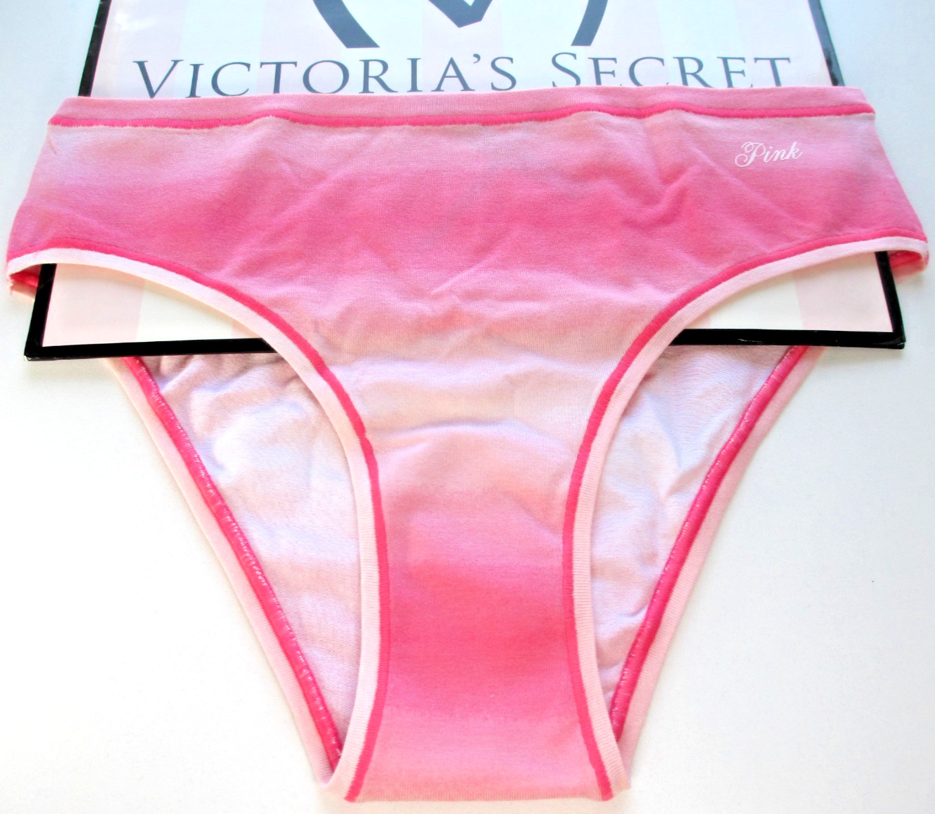 VICTORIA’S SECRET PINK High Leg Cheeky Panty S M L XL Pink NWT Ombre VS
