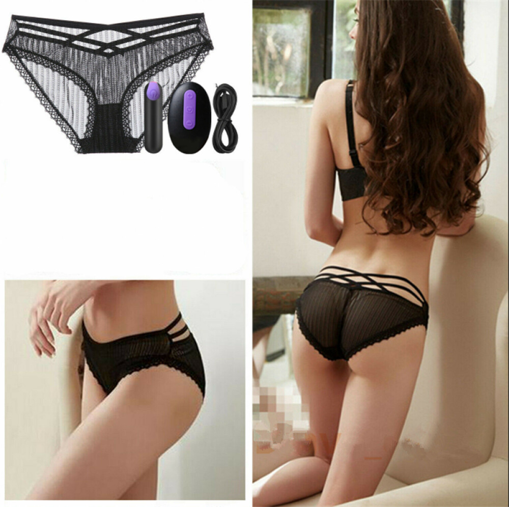 Remote Control Vibrating Panties Sexy Rechargeable Waterproof Wireless Underwear