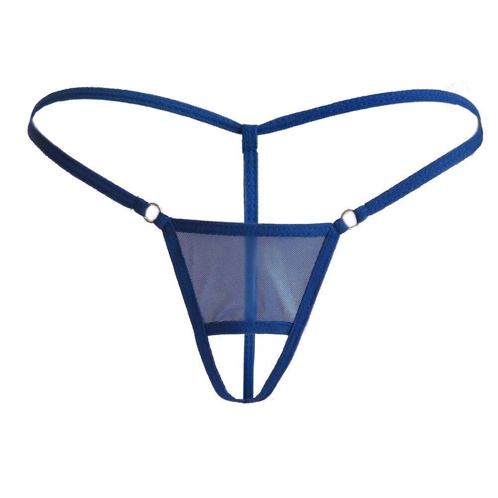 6 Packs Lot Sexy Womens Crotchles Sheer Panties Thongs G string Briefs Lingeries