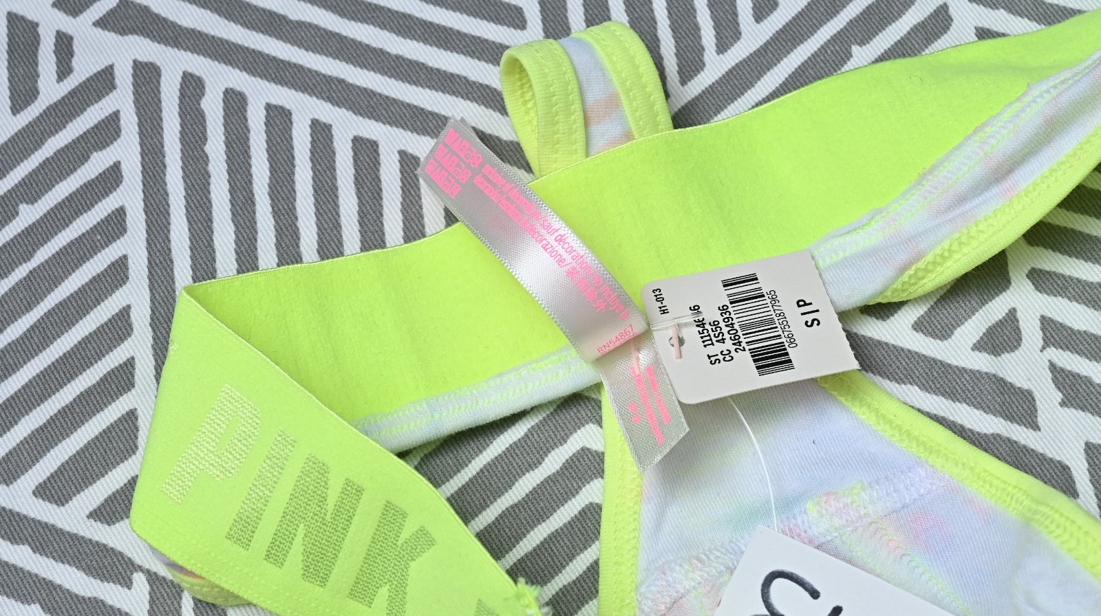 Victoria Secret Yellow Panties Size S/P 170/68A New With Tags