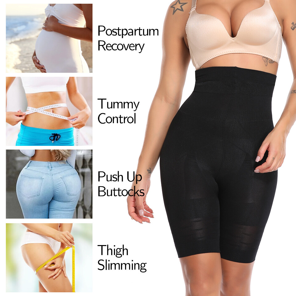 Tummy Control Shapewear Girdle Panties High Waist Slimmer Butt Lifter For Women