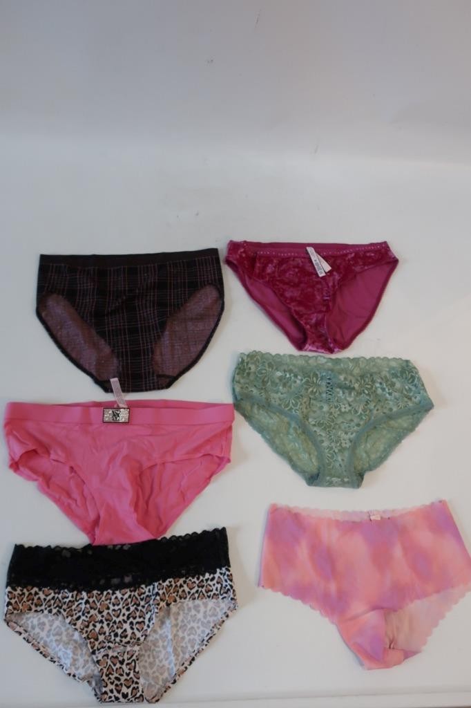 NWT Victoria’s Secret Multi Mix Lot (Item- 10) 6-Pc Bikini Hiphugger Panties XL
