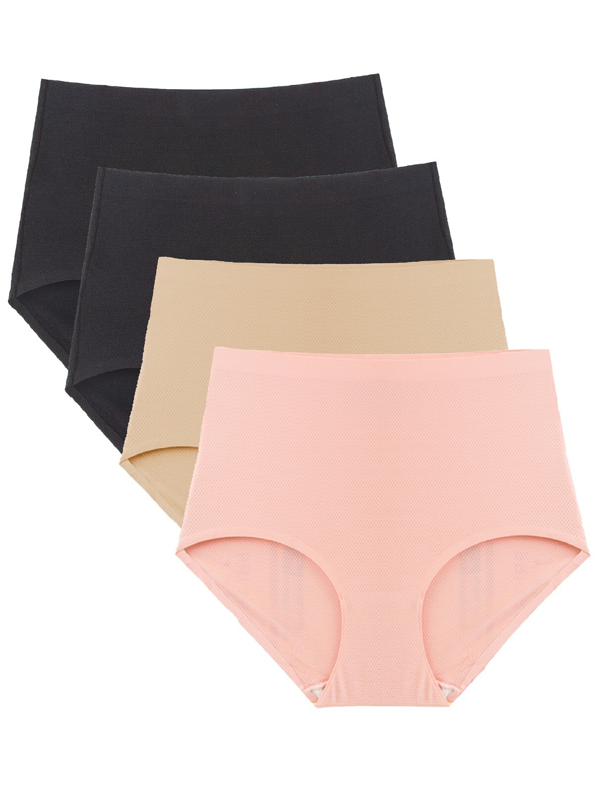 Barbra’s Seamless Laser Cut Breathable Sports Womens Panty Plus Underwear S-4XL