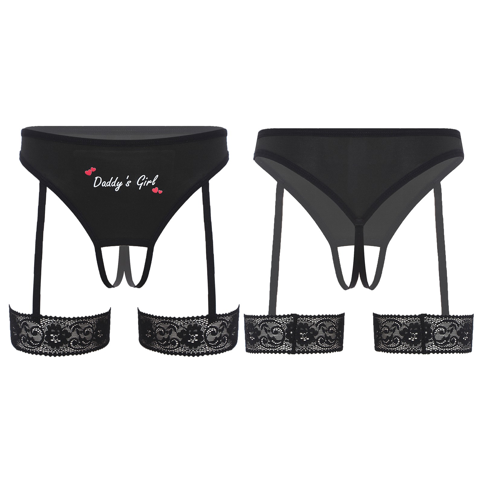 US Women Panties Naughty Briefs Club Thongs Casual Underwear Hollow Out Knickers