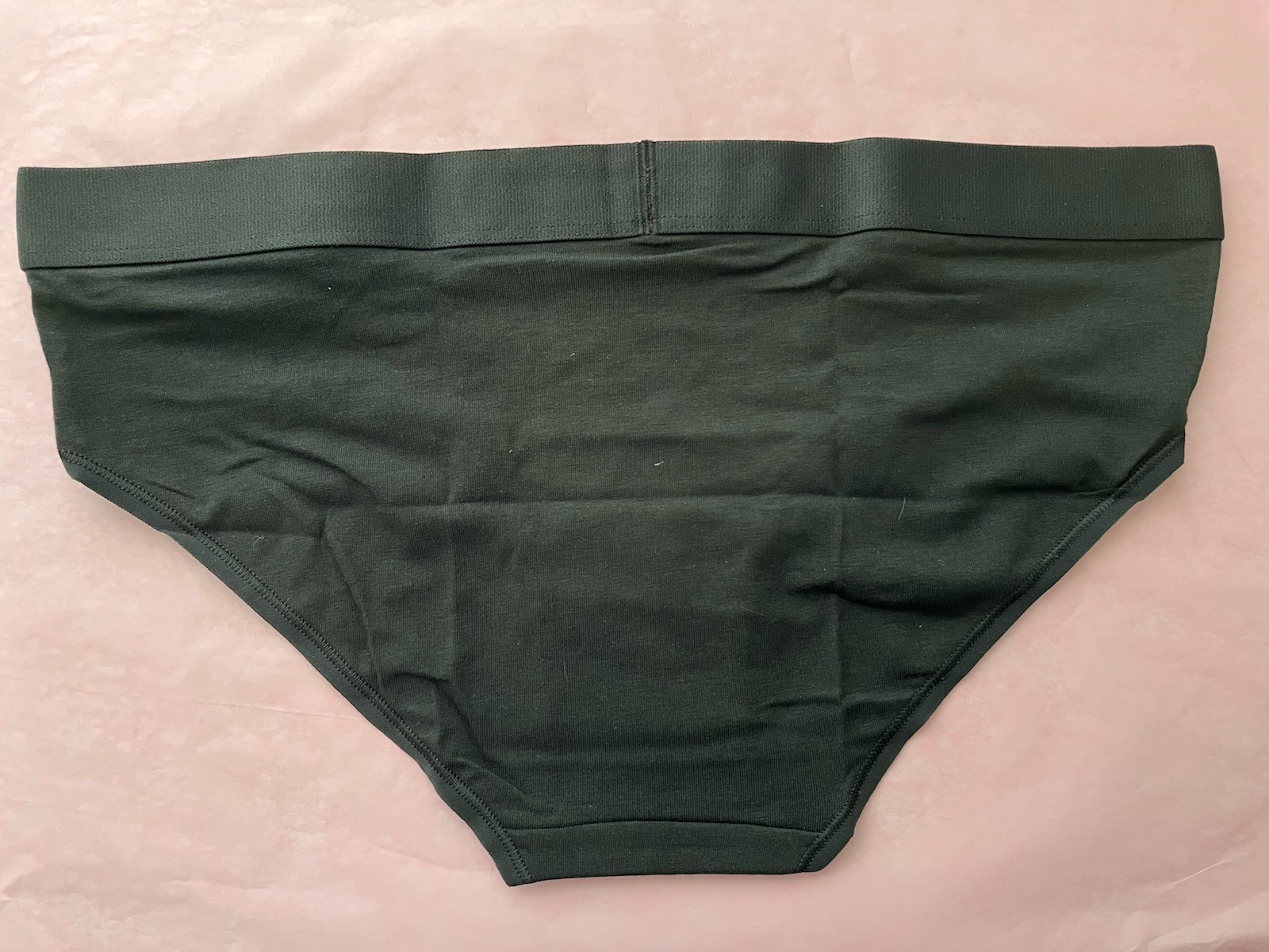 M Victoria Secret Black Logo Shine Patch Rhinestone Hiphugger Panty NEW
