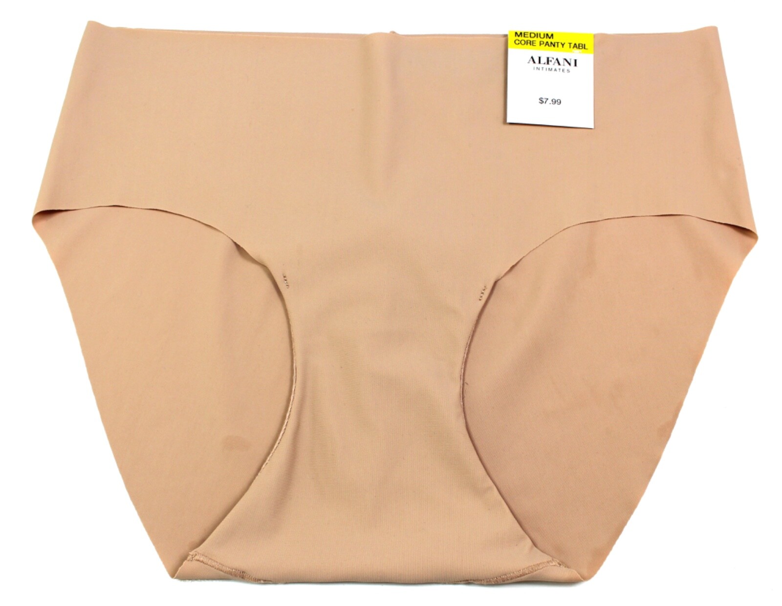 ALFANI Laser-Cut Hipster Panty Underwear Size Medium Latte Cafe