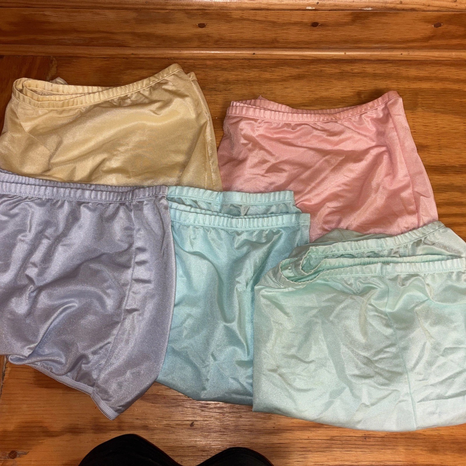 Ladies Underwear Nylon Size 15 Pastel Colors NWOT