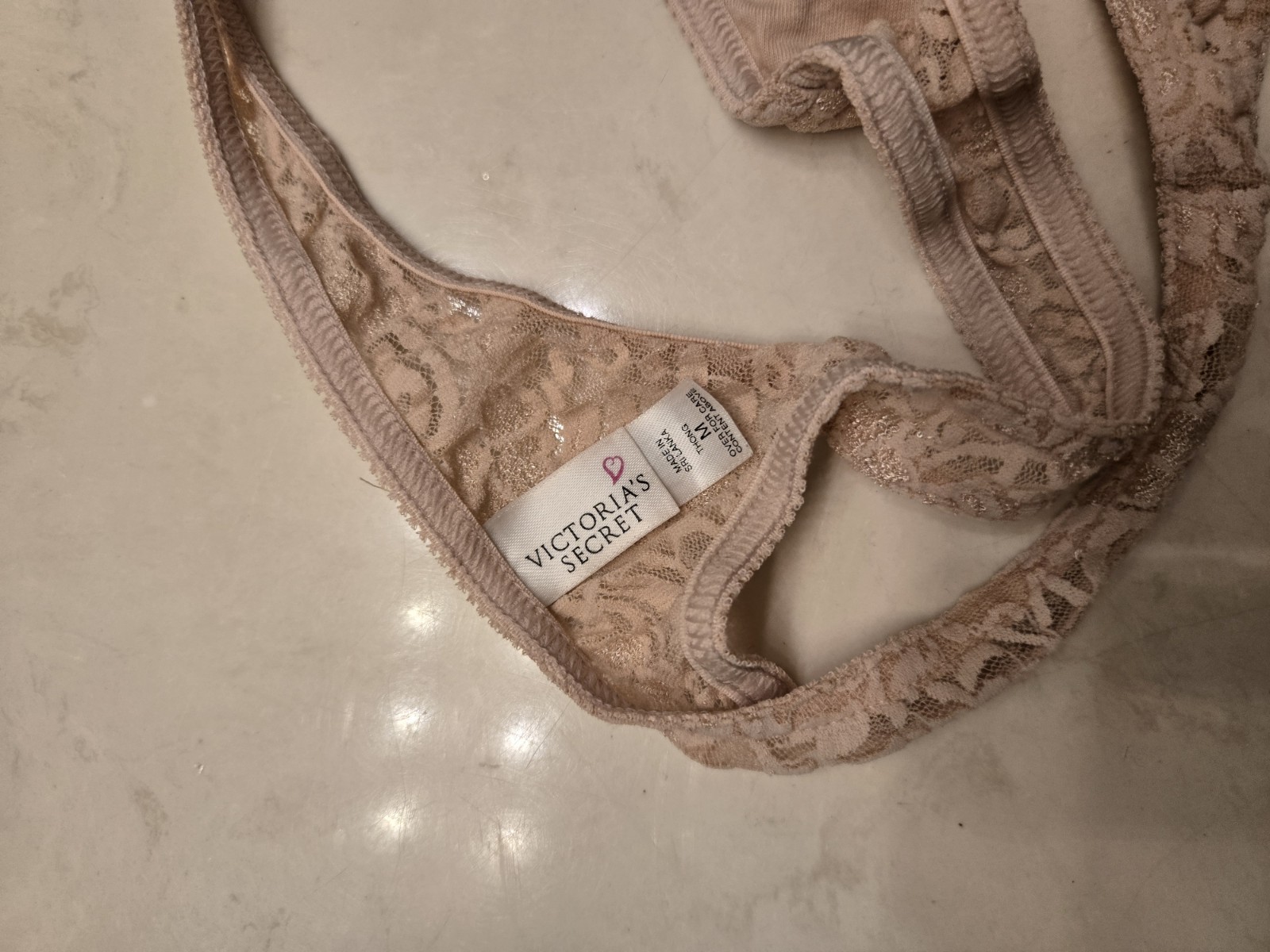 Victoria’s Secret 1990s Vintage Lace Thong x2 Size Medium 1997